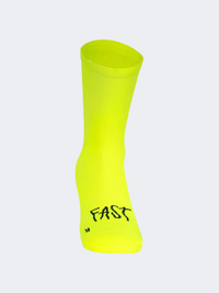 Pacific Stay Fast Unisex Running Sock Yellow