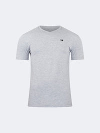 Top Ten Classic Men Lifestyle V.Neck T-Shirt Grey