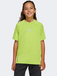 Adidas Polo All Sports Favorite Kids Boys Sportswear T-Shirt Yellow
