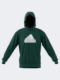 Adidas Future Icons Badge Of Sport Men Sportswear Hoody Collegiate Green