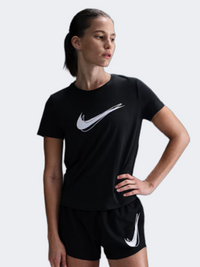Nike One Swoosh Women Running T-Shirt Black