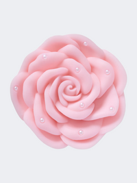 Crocs Pink Rose With Pearls Unisex Lifestyle Jibbitz Charm