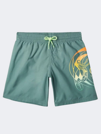 ONeill Circle Surfer 14 Inch Boys Beach Swim Short Blue/Yellow/Pink/Red