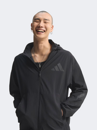 Adidas Z.N.E. Woven Men Sportswear Track Top Black