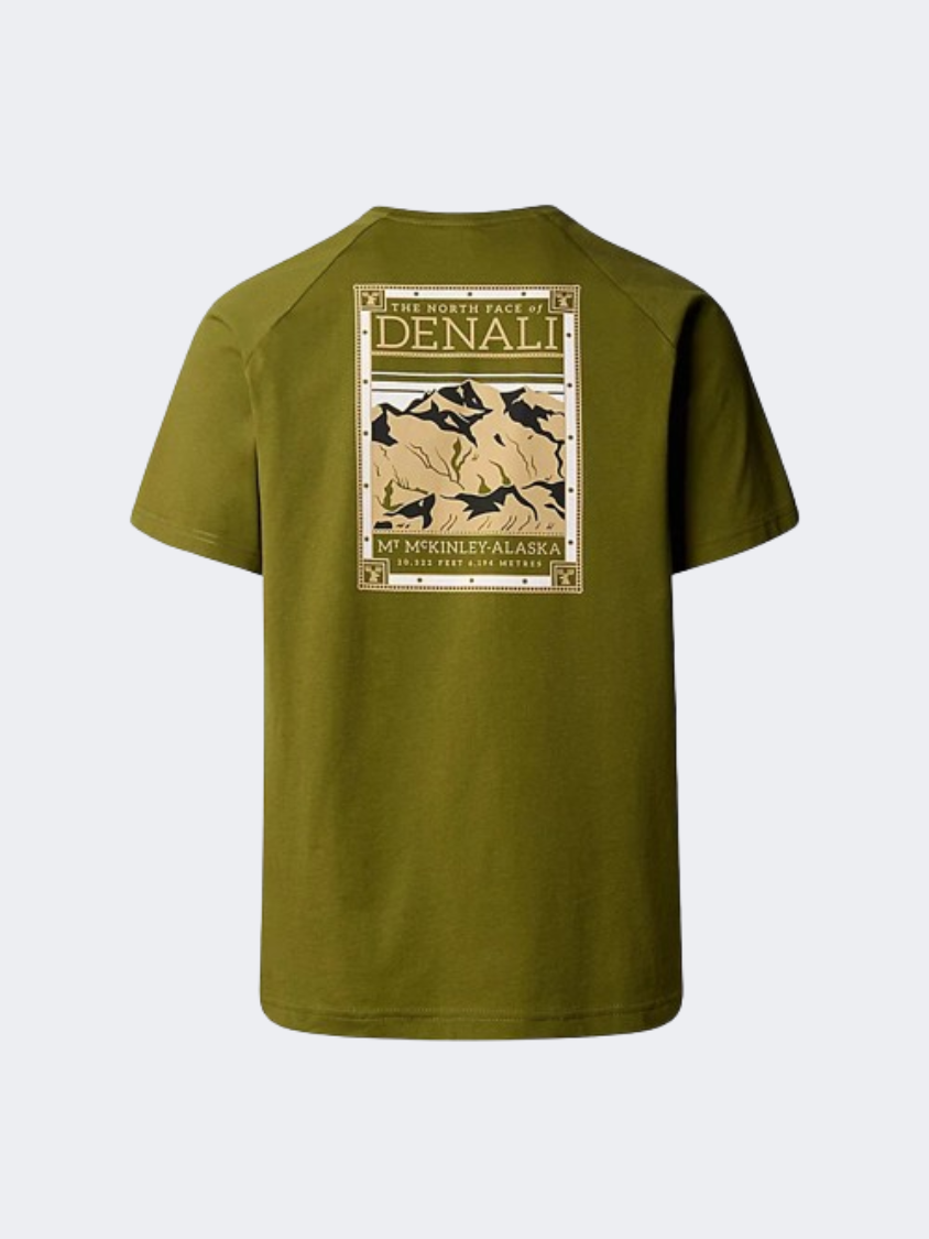 The North Face North Faces Men Lifestyle T-Shirt Forest Olive