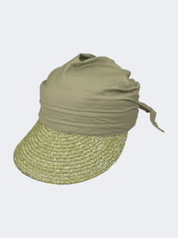 Stamion Visor Women Beach Hat Olive