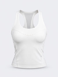 Oil & Gaz Supportive Women Training  Sports Bra  Off White
