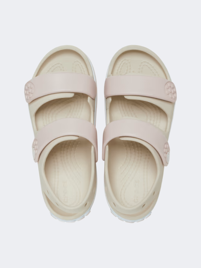 Crocs Toddler Crocband Cruiser Infant Lifestyle Sandal Sandstone