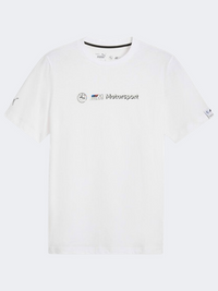 Puma Bmw Motorsport Logo Men Lifestyle T-Shirt White