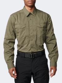 5-11 Stryke Men Tactical Shirt Ranger Green