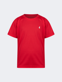 Oil And Gaz Durable Kids Multisport T-Shirt Red