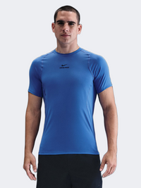 Nike Pro Men Training T-Shirt Comet Blue/Black