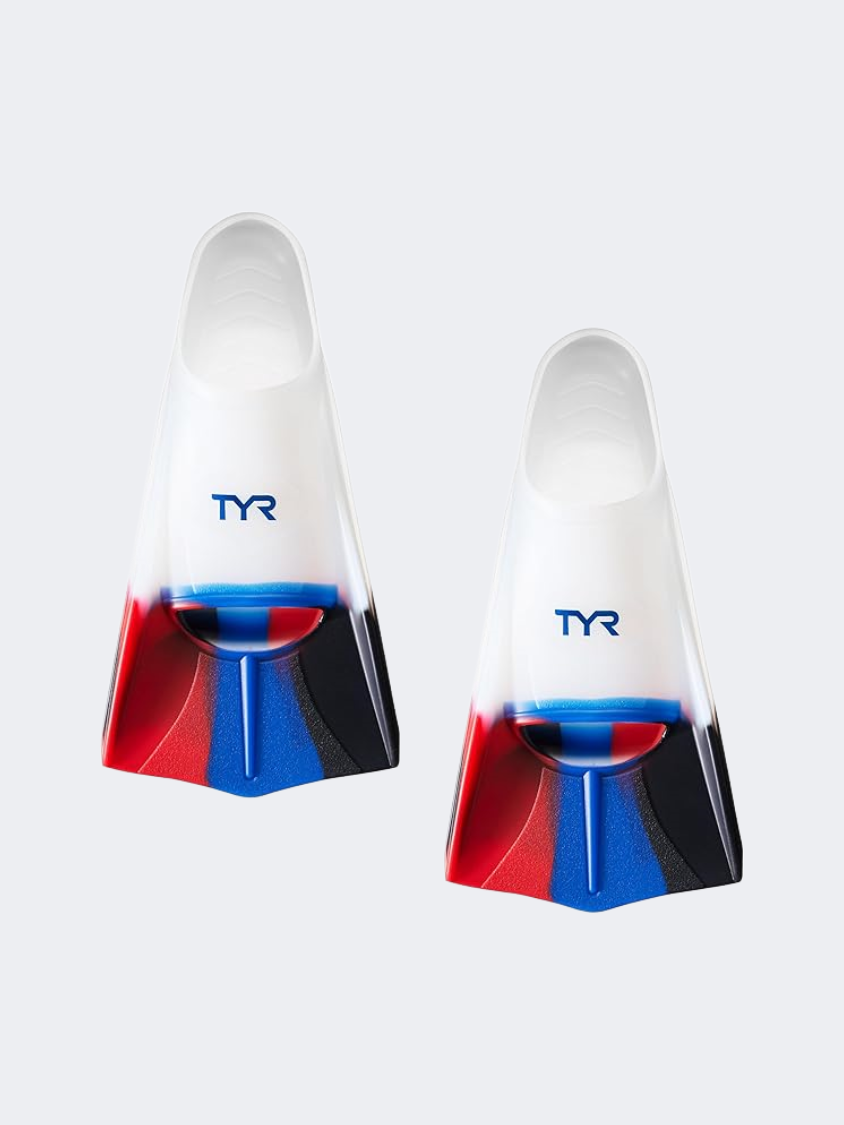 Tyr Stryker Silicone Unisex Swim Fins Clear