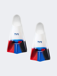 Tyr Stryker Silicone Unisex Swim Fins Clear