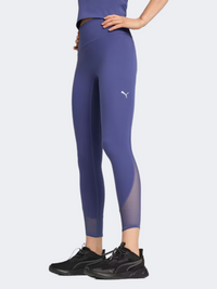 Puma Cloudspun Women Training 7/8 Tight Blue Crystal