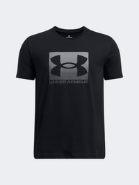 Under Armour Boxed Sports Update Boys Lifestyle T-Shirt Black/Grey