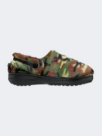 Crocs Jibbitz Unfurgettable Camo Unisex Lifestyle Clog Army Green