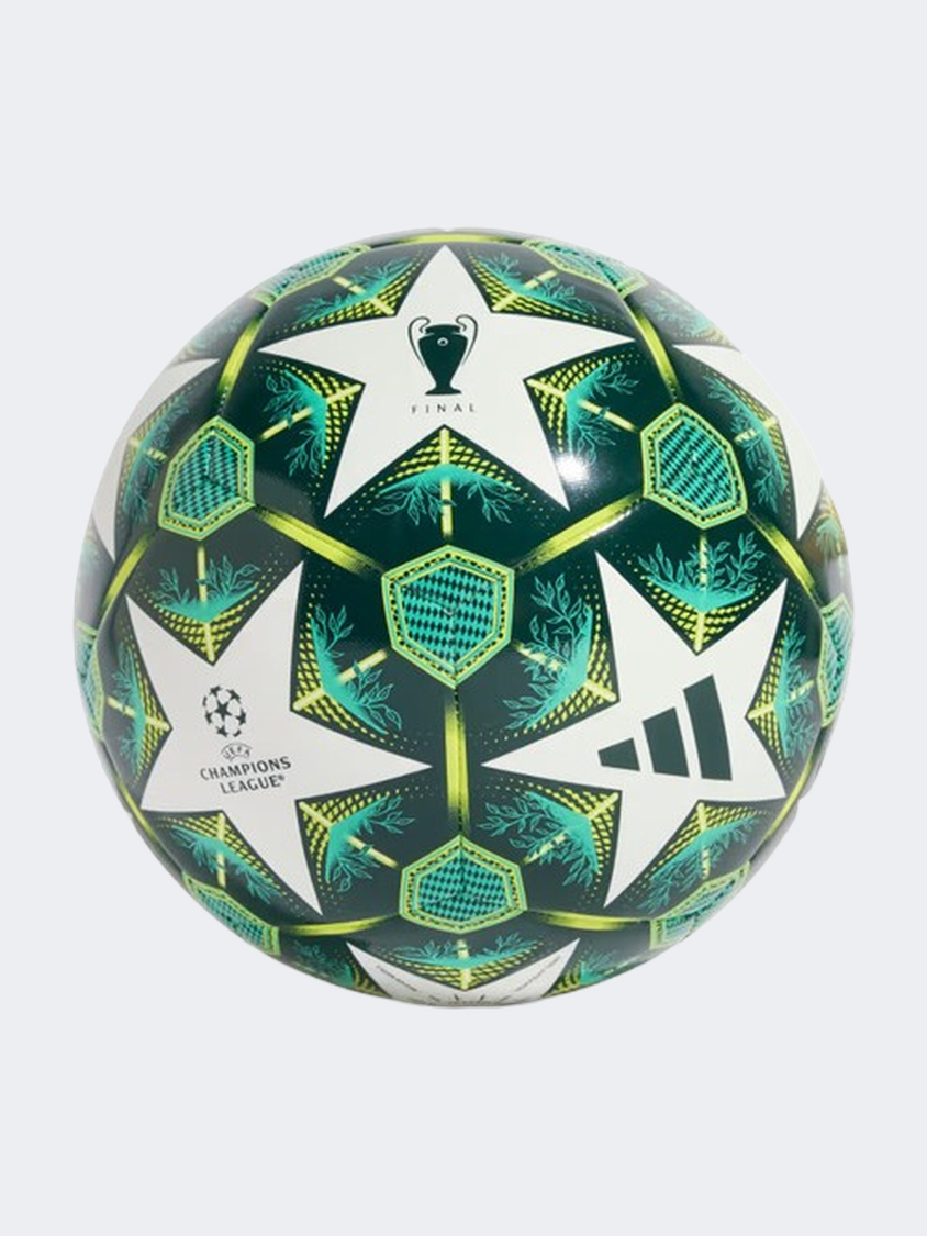 Adidas Uefa Champions League 24 25 Knockout Phase Unisex Football Ball White/Green/Solar