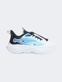 Erke Gs-Boys Running Low Nonwaterproof White/Black/Blue