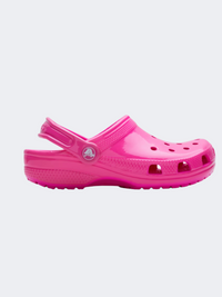 Crocs Classic Neon Clog Unisex Lifestyle Slippers Pink Crush