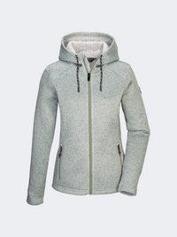 Killtec Kow 5 Knitfleece Women Skiing Jacket Light Sage