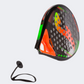 Joma Slam Pro Unisex Padel Racquet Black/Fluorescent