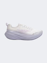 Erke Women Running Shoes Grey/Mineral Violet