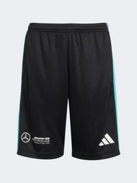 Adidas Mercedes AMG Petronas Formula One Team Dna Kids-Boys Motor-Sport Short Black/White