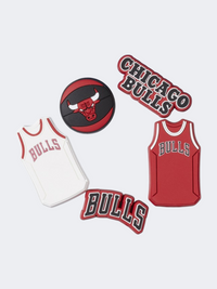 Crocs Nba Chicago Bulls 5 Pack Unisex Lifestyle Jibbitz Charm