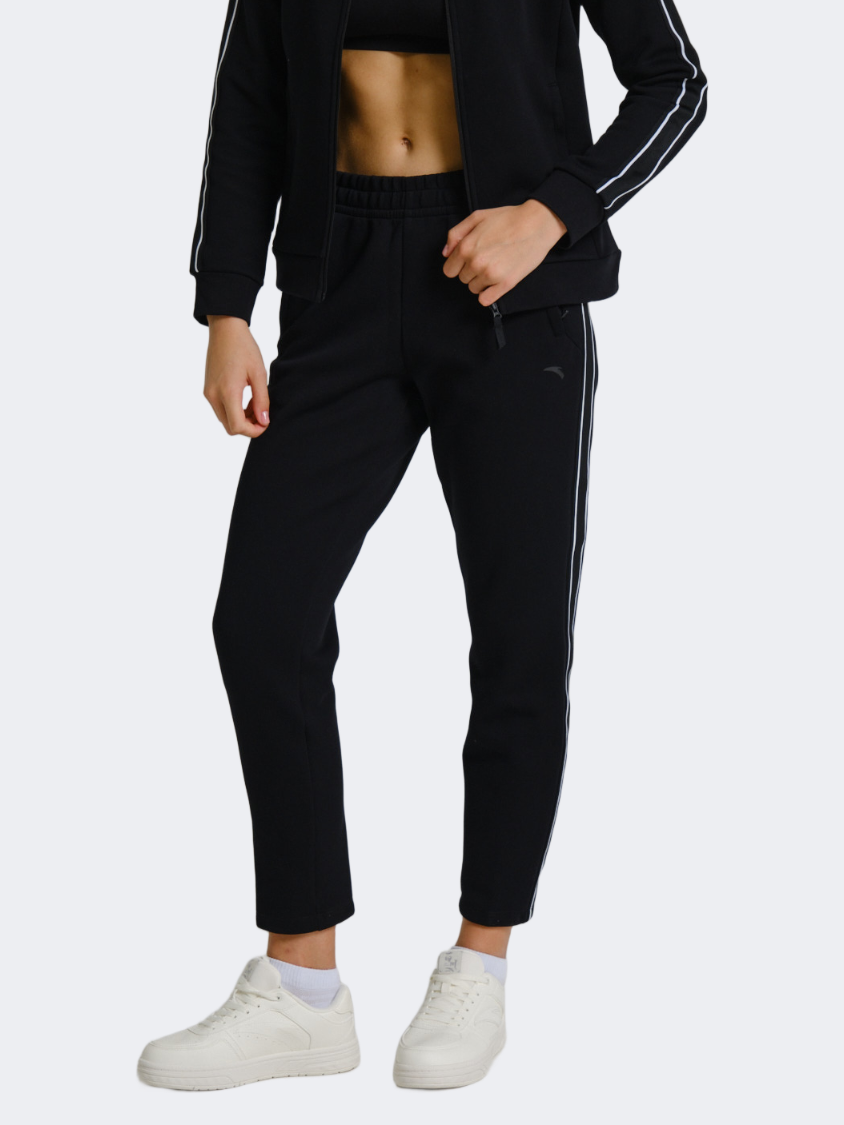 Anta Essential Knit Women Training Pant Black