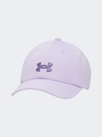 Under Armour Blitzing Low Adjustable Girls Lifestyle Cap Purple Crest/Pu Luxe