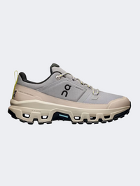On Cloudrock Women Hiking Sneakers Alloy/Ice
