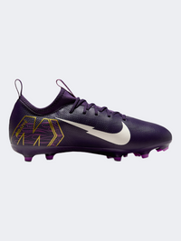 Nike Jr. Mercurial Vapor 16 Academy Kylian Mbappe Tf Gs-Unisex Football Shoes Purple/Ivory