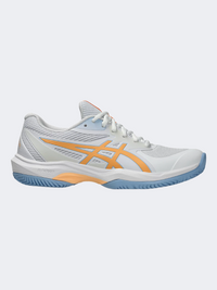 Asics Gel-Game Ffl Women Padel Shoes White/Orange Glow