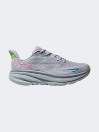 Hoka Clifton 9 Women Running Shoes Gull/Sea Ice