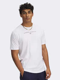 Under Armour Stacked Logo Men Lifestyle T-Shirt White/Black