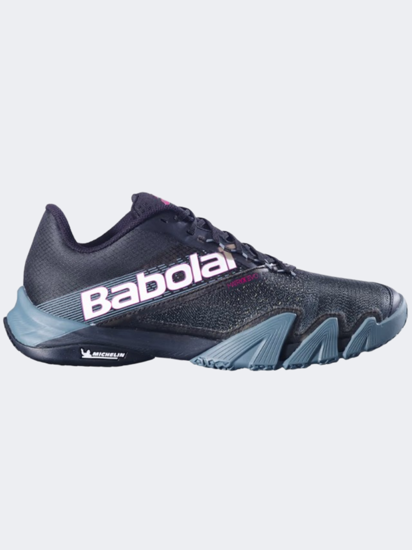 Babolat Jet Premura 2 Men Padel Shoes Black/North Atlantic