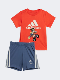 Adidas Disney Mickey Mouse Baby Boys Sportswear Set Red/White/Spark