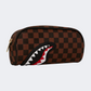 Spray Ground Awtooth Sharks In Paris Unisex Lifestyle Case Brown