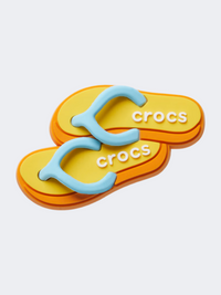 Crocs Flip Flops Unisex Lifestyle Pins Yellow/Orange