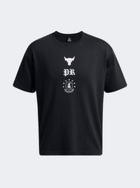 Under Armour Project Rock Terry Q3 Men Training T-Shirt Black/White