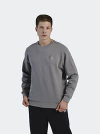 Anta Commute Men Training Sweatshirt Grey