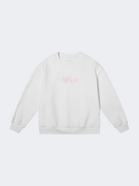 Erke Kids-Girls Lifestyle Crew Plain White