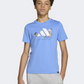 Adidas Winter Sports Graphic Kids-Boys Sportswear T-Shirt Blue Fusion