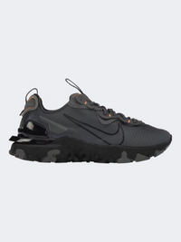 Nike React Vision Men Lifestyle Shoes Grey/Black Orange