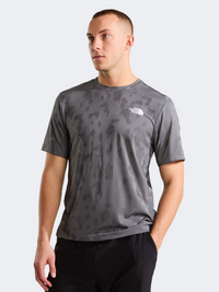 The North Face Mountain Athletics 1/4 Zip Men Training T-Shirt Smoked Pearl