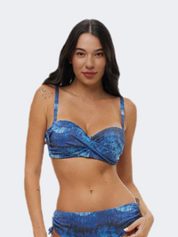 Blue Point Ocean Blue Women Swim Bra Royal