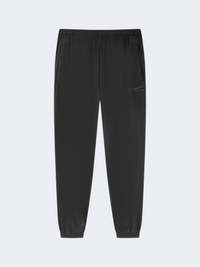 Erke Knitted Cropped Men Tennis Pant Black