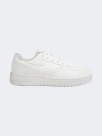 Erke Skateboard Women Lifestyle Shoes Light White