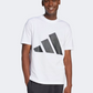Adidas Essentials Big Logo Men Sportswear T-Shirt White/Black